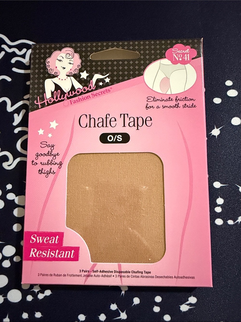 Hollywood Fashion Secrets Chafe Tape - Nude (O/S)